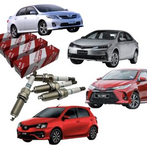 JUEGO X 4 BUJIAS COROLLA 2012-2018 ETIOS 2016 PRIUS 2010 RAV4 2013/YARIS2019-2025 SC16HR11 Original