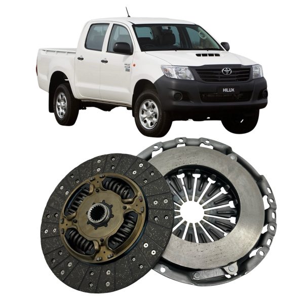 KIT PLACA *AISIN*Y DISCO *TOPASIA* EMBRAGUE HILUX 2005-2015 2KD (placa aisin-disco topasia) - Imagen 1