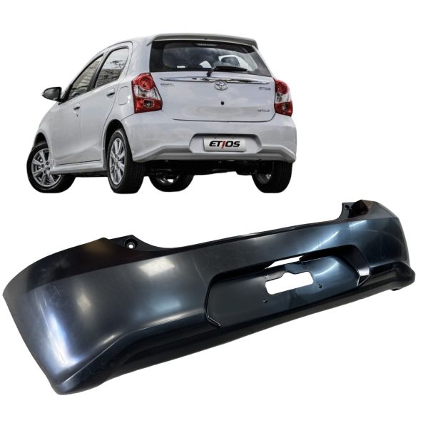 PARAGOLPE TRASERO  ETIOS 2017-2024 5 PUERTAS TONG YANG TAIWAN - Imagen 1