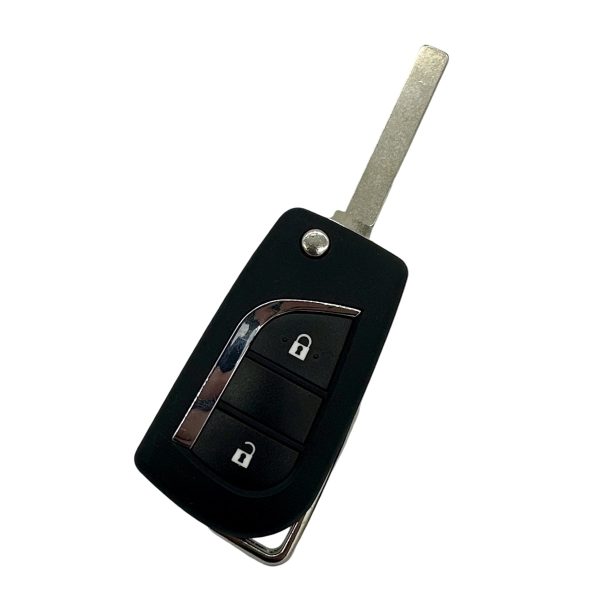 LLAVE DE ARRANQUE HILUX 2016-2025 DX  *NAVAJA /SOLO CARCAZA/2 BOTONES*   SPT - Imagen 1