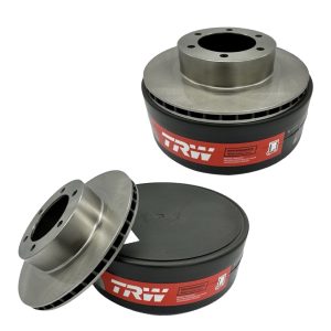 JUEGO DE DISCOS DE FRENO SW4 1997-2002 PARA LLANTA 16"  319 MM EXTERIOR -ver chasis- TRW