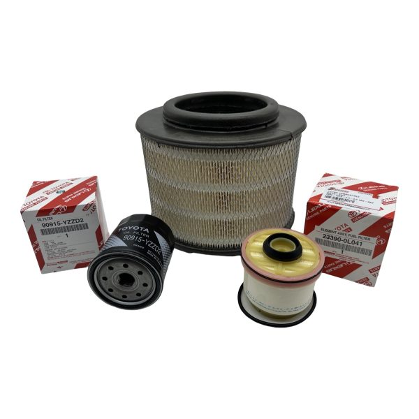 KIT FILTROS HILUX-SW4 2005-2015 Original - Imagen 1