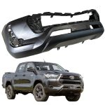 PARAGOLPE DELANTERO HILUX 2021-2023 SR-SRV *SIN REJILLAS* SIN AGUJERO PARA SENSOR*  REVO Taiwan