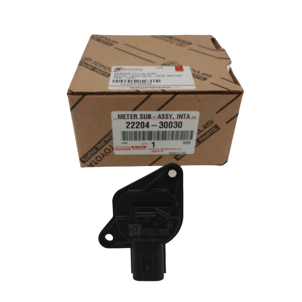 ***LIQUIDACION*** SENSOR FILTRO AIRE / FLUJO AIRE  HILUX-SW4 2016-2023 REVO 2.4-2.8 1GD-2GD Original - Imagen 1