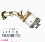 CONVERSOR-CATALIZADOR  ESCAPE HILUX 2016-2022 1GD-2GD PEDIR CHASIS - Imagen 3