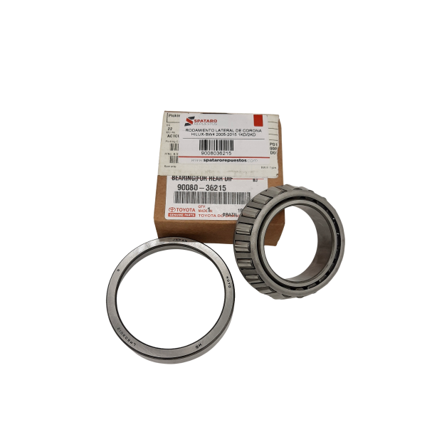 RODAMIENTO LATERAL DE CORONA HILUX-SW4 2005-2015 1KD/2KD ORIGINAL - Imagen 3