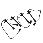 JUEGO DE CABLES BUJIAS CORONA 2.0 16V 3S-CAMRY 2.0 16v 3SFE 2 BOBINAS Japon - Imagen 2