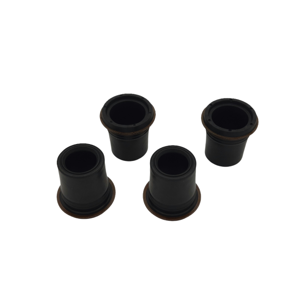 Juego x 4 RETEN CAÑO INYECTOR HILUX-SW4 2005-2015 MOTOR 1KD-2KD - Imagen 2