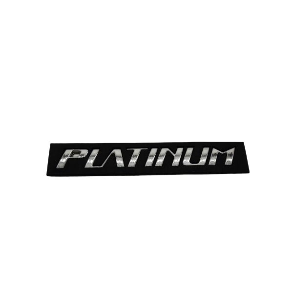 EMBLEMA BAUL ETIOS LEYENDA "PLATINUM" Original - Imagen 2
