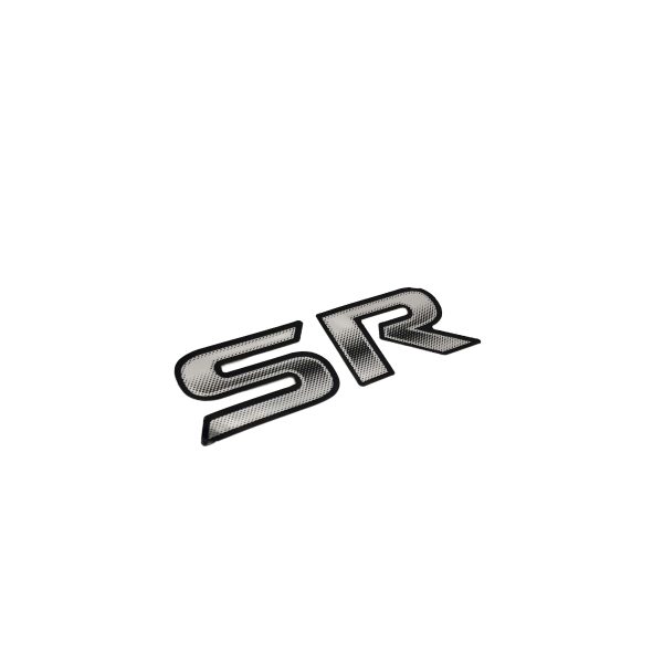 EMBLEMA "SR" PORTON TOYOTA HILUX 2005-2015 CALCOMANIA ORIGINAL - Imagen 2