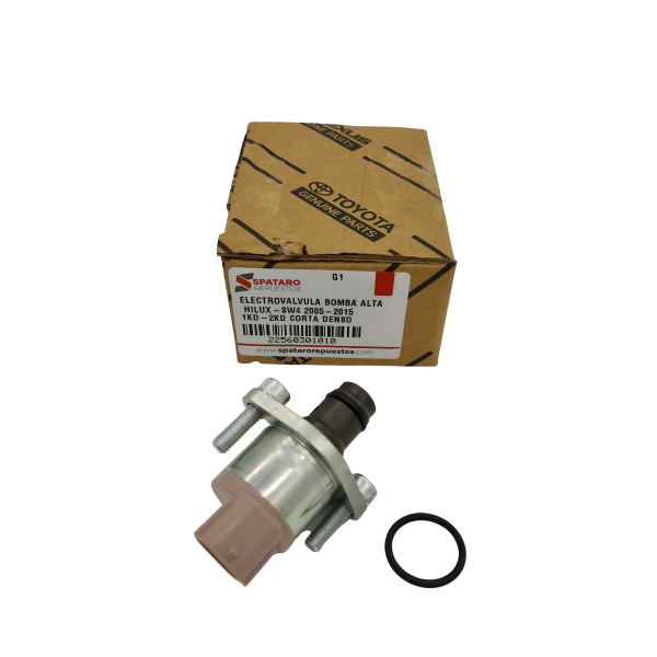 ELECTROVALVULA BOMBA ALTA  HILUX-SW4 2005-2015 1KD-2KD CORTA DENSO - Imagen 2