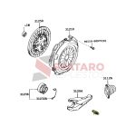 PIVOTE DE HORQUILLA EMBRAGUE HILUX 1992-2004 2.8-3.0 3L/5L TAIWAN - Imagen 2