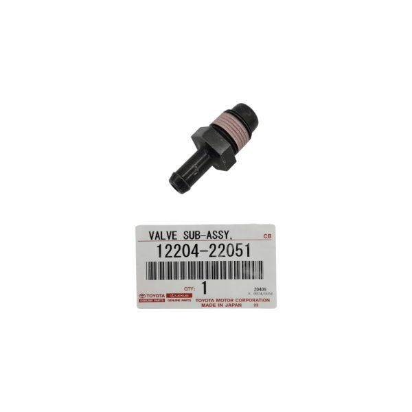 VALVULA PCV / VENTEO TOYOTA COROLLA 2002-2011 Original - Imagen 2