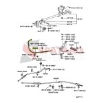 CABLE DE FRENO DELANTERO HILUX 1992-2001 2.8-3L 4x2 Taiwan - Imagen 2