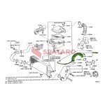 MANGUERA INTERCOOLER  HILUX 2016-2020 N2 LADO IZQUIERDO ORIGINAL - Imagen 2