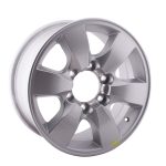 LLANTA DE ALEACION HILUX ORIGINAL 2009 AL 2011 GRIS - Imagen 2