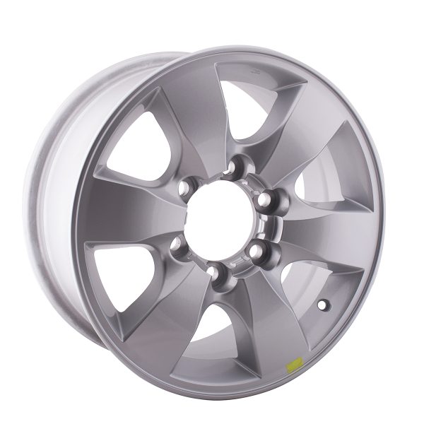 LLANTA DE ALEACION HILUX ORIGINAL 2009 AL 2011 GRIS - Imagen 2