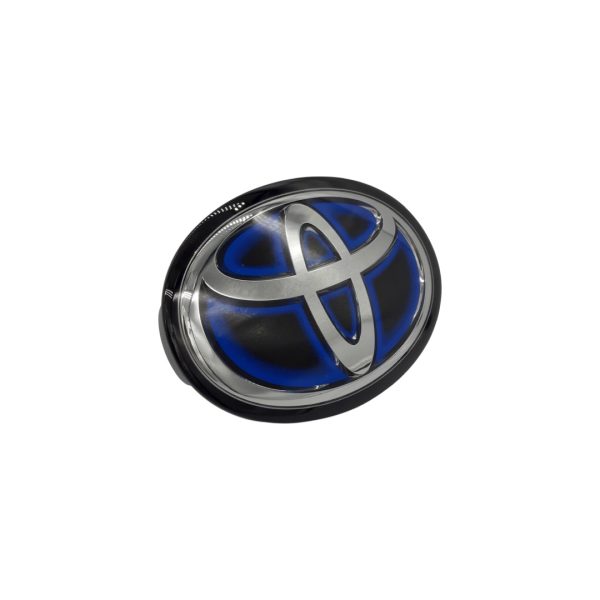 EMBLEMA LOGO PARRILLA FRENTE COROLLA 2020-2024 HIBRIDO //CROSS HIBRIDO 2021-2024 ORIGINAL - Imagen 2