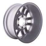 LLANTA DE ALEACION HILUX-SW4 2012-2015 GRIS 17 X 7.5 Original - Imagen 2