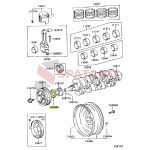 ARANDELA DE CIGUEÃ‘AL HILUX-4RUNNER 1992-2004 MOTOR 3L/5L - Imagen 2