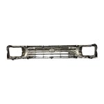 PARRILLA DE FRENTE TOYOTA HILUX 1993-2001 3L 4X2 CROMADA COMPLETA - Imagen 2