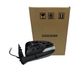 ESPEJO HILUX 2016-2020 SRV/SRX IZQUIERDO ELECTRICO CON FARO CRISTAL SIN CARCAZA 9 CABLES ORIGINAL - Imagen 2