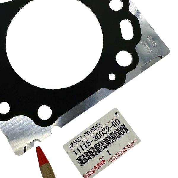 JUNTA DE TAPA DE CILINDROS TOYOTA HILUX-SW4 2005-2015 1KD ORIGINAL - Imagen 2
