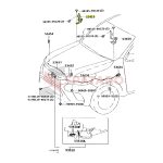 BISAGRA DE CAPOT HILUX-SW4 2016-2023 DERECHA Revo Original - Imagen 2