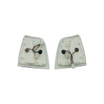 JUEGO DE FAROS POSICION /GIRO HILUX 1992-2001 3L 4X2 MARCO GRIS DER/IZQ - Imagen 2