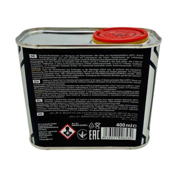 ADITIVO LIMPIADOR FILTRO DE PARTICULAS - DPF MANNOL 400ML. - Imagen 2