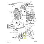 JUNTA GOMA BANCADA HILUX-4RUNNER 1992-2004  2.8-3.0 3L/5L - Imagen 2