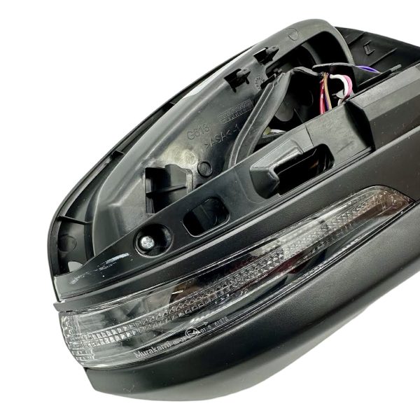 ESPEJO  HILUX 2021-2024 DX/SR ELECTRICO CON FARO FUME SIN CARCAZA DERECHO ORIGINAL - Imagen 2