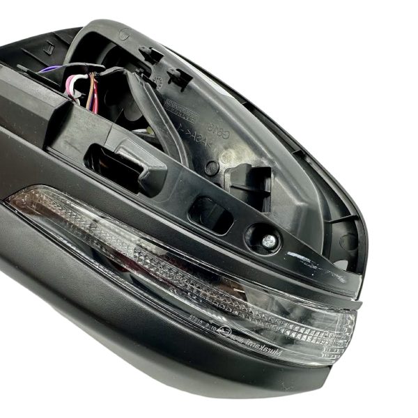 ESPEJO  HILUX 2021-2024 DX/SR ELECTRICO CON FARO FUME SIN CARCAZA IZQUIERDO ORIGINAL - Imagen 2