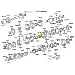 RODILLO TORRINGTON DE CAJA 1RA TOYOTA HILUX-SW4 2005-2015 - Imagen 2