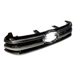 PARRILLA DE FRENTE HILUX 2016-2018 SR-SRV-SRX CROMADA COMPLETA SIN LOGO REVO TONG YANG - Imagen 2