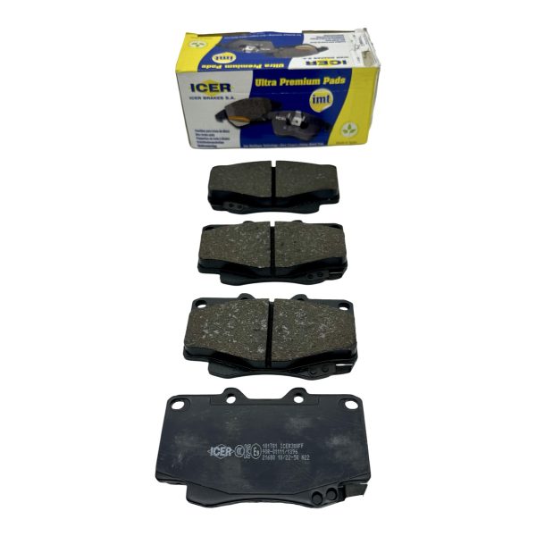 JUEGO DE PASTILLAS DE FRENO TOYOTA HILUX 2005-2008 DX Largo 119mm ICER - Imagen 2