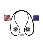 KIT CORREA MULTIVIA Original + POLEAS  AUXILIAR HILUX 2016-2024 - Imagen 2