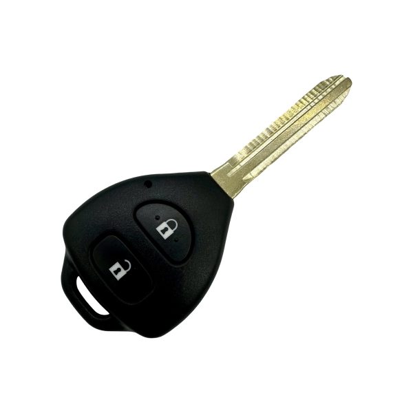 CARCASA + LLAVE TOYOTA ETIOS - HILUX 2 BOTONES SPT - Imagen 2