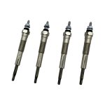 JUEGO X 4 BUJIAS DE PRECALENTAMIENTO HILUX-SW4 1998-2004 3.0 TURBO 1KZT-1KZTE *LARGO 10.4 CM* TW - Imagen 2