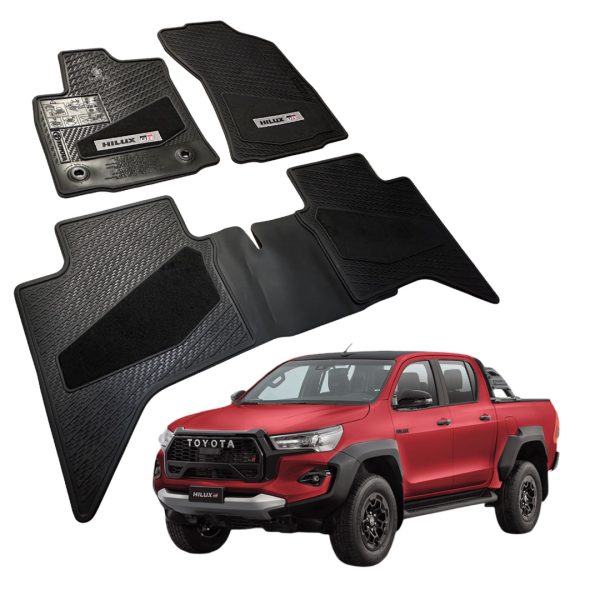 CUBRE ALFOMBRA HABITACULO HILUX 2022-2025 GR ORIGINAL - Imagen 2