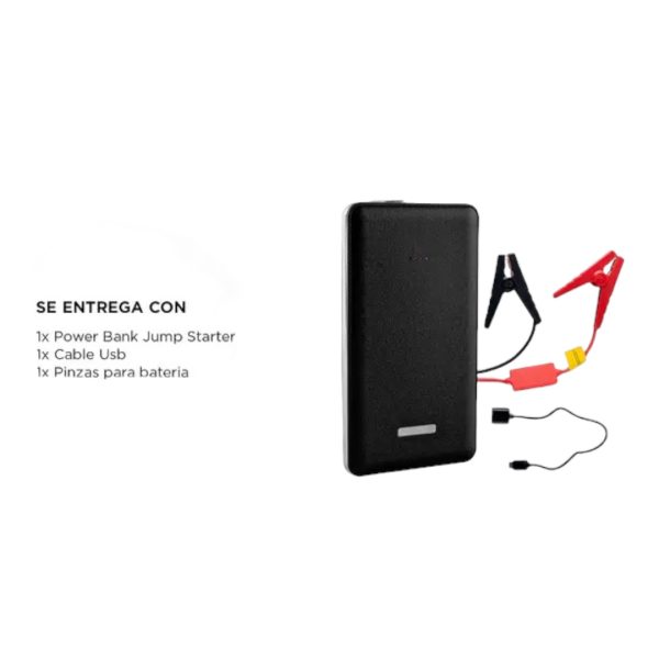 POWER BANK ARRANCADOR DE AUTO / MOTO 10000 MAH 12 VOL PORTATIL - Imagen 2