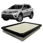 FILTRO DE AIRE TOYOTA RAV4 2014-2017 MOTOR 2AR ORIGNAL - Imagen 2