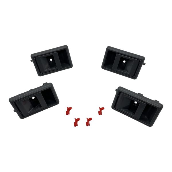 JUEGO X 4 MANIJAS INTERIOR ABRE PUERTA HILUX 1992-2004 IZQUIERDA- DERECHA SPT - Imagen 2