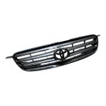 *** LIQUIDACION*** PARRILLA FRENTE COROLLA 2002-2007 GRIS BASTON HORIZONTAL GRIS - Imagen 2