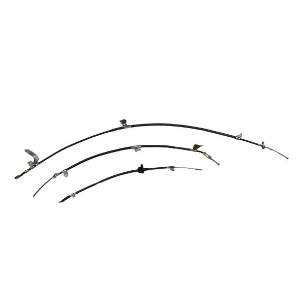 JUEGO X 3 CABLES FRENO MANO HILUX 2016-2024 IZQ/DER/PRIMARIO REVO NACIONAL - Imagen 2