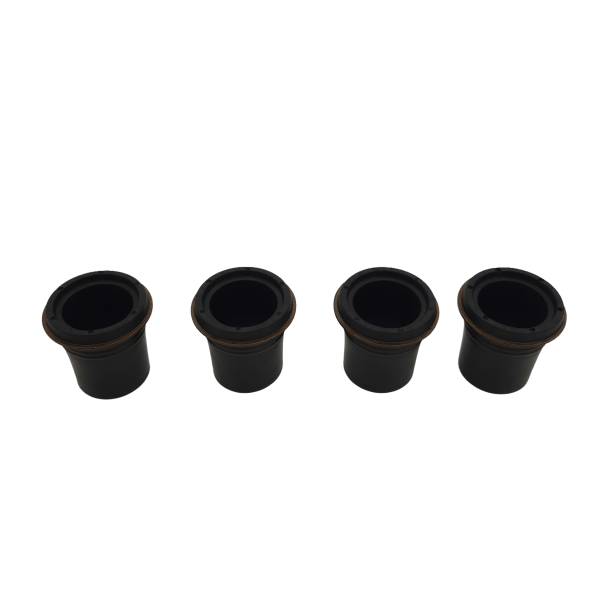 Juego x 4 RETEN CAÑO INYECTOR HILUX-SW4 2005-2015 MOTOR 1KD-2KD - Imagen 3