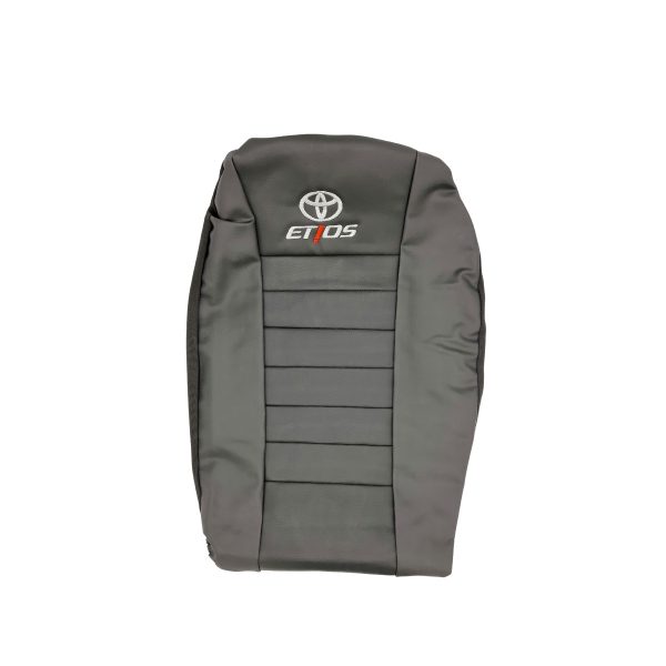 FUNDA ASIENTO TOYOTA ETIOS 2012-2024 CUERO PRIMERA CALIDAD - Imagen 3