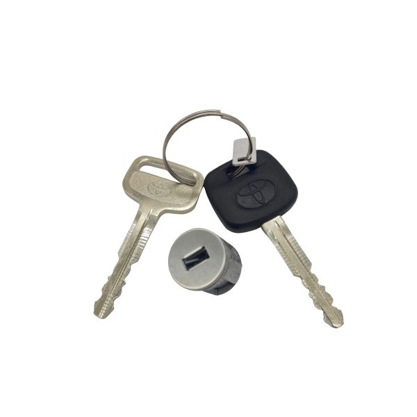 CILINDRO Y LLAVE GUANTERA HILUX 2005-2015 VIGO Original - Imagen 3