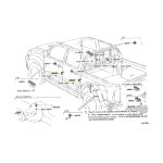 INTERRUPTOR APERTURA PUERTA HILUX-SW4 2005-2015 Vigo ORIGINAL - Imagen 3