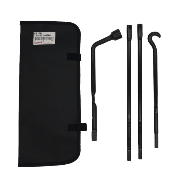 KIT LLAVE DE RUEDA-GANCHO-MANIVELAS Y BOLSO HILUX-SW4 1992-2020 - Imagen 3